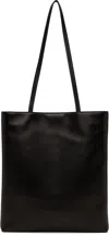 The Row Black Flat Tote In Blans Black Ans