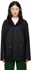 The Row Frank Cotton Canvas Jacket In Black