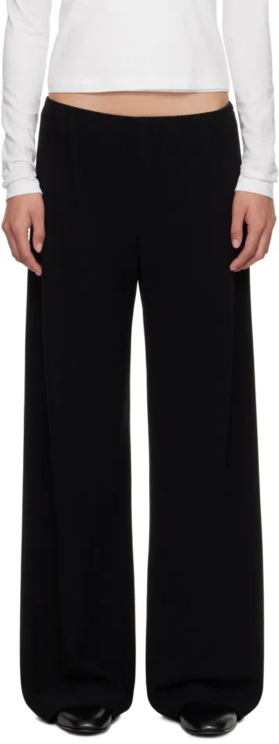 The Row Black Gala Trousers