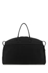 The Row Black George Large Duffle Bag