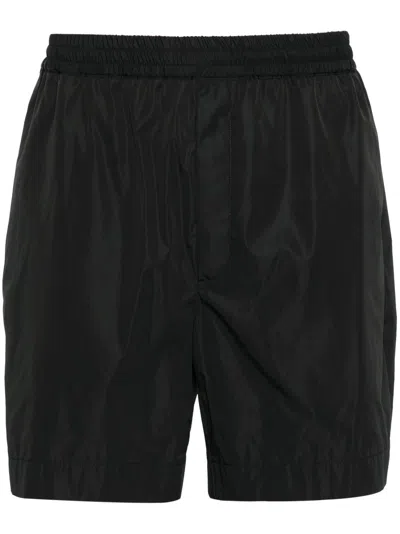 The Row Black Gerhardt Elasticated Shorts