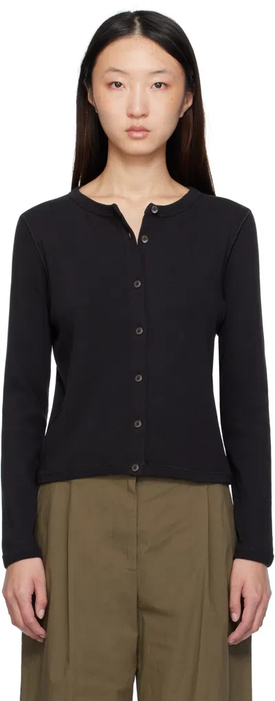 The Row Black Gretas Cardigan
