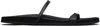 The Row Hugh Thin Strap Slide In Black