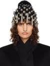 Shop The Row Black Ingle Beanie In Bnk Black/nickel