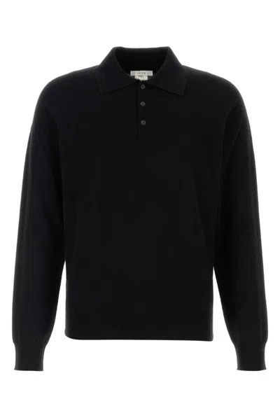The Row Black Judi Polo T-shirt