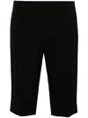 The Row Black Juna Shorts In 28569729 - Black