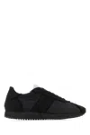 The Row Sneakers Mica In Tessuto Nero Uomo In Black