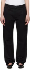 The Row Tarley Linen Straight Jeans