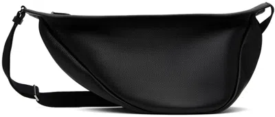 The Row Black Large Slouchy Banana Bag In Blpl Black Pld