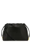 THE ROW BLACK LEATHER ANGY CROSSBODY BAG