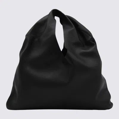 The Row Black Leather Bidle Small Shoulder Bag