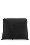 The Row Black Leather Mini Nu Crossbody Bag