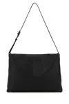 The Row Black Leather Nan Crossbody Bag