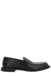 The Row Mocassini Nic In Pelle Nera  Donna