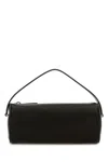 The Row Black Leather Round 90 S Handbag