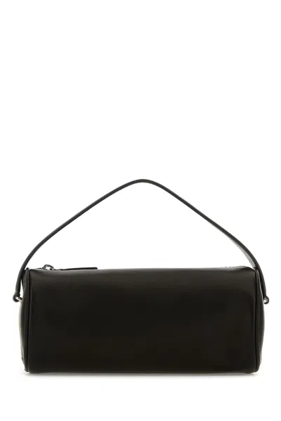 THE ROW BORSA A MANO ROUND 90'S IN PELLE NERA  DONNA