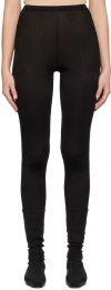 The Row Leggings Clizia In Black