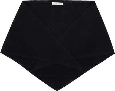 The Row Black Leomine Scarf