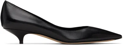 The Row Black Liisa Kitten Two Heels