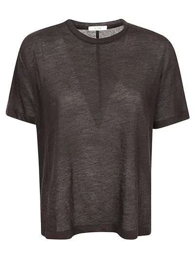 THE ROW BLACK LILA WOOL TOP