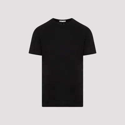 THE ROW BLACK LUKE COTTON T-SHIRT