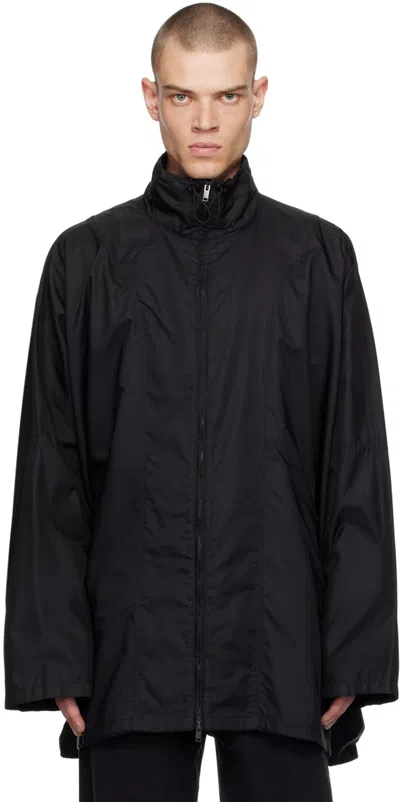 The Row Black Marty Jacket In Blk Black