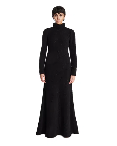 The Row Black Melani Cashmere Dress