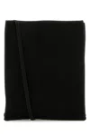 The Row Womens To Go Small Leather Cross Body Bag Black Ans