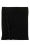 The Row Womens To Go Small Leather Cross Body Bag Black Ans In Black