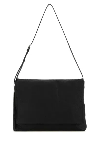 The Row Black Nan Crossbody Bag