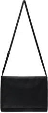 The Row Black Nan Messenger Bag