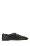 The Row Awar Laceup Shoes In Black