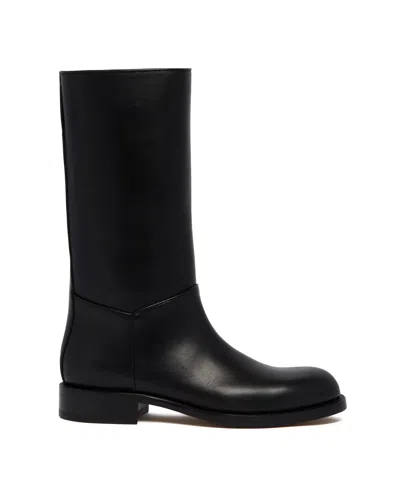 The Row Black Nobilis Riding Boots
