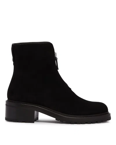The Row Black Nobilis Suede Pull-on Boots