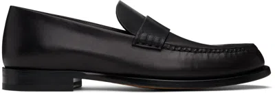 The Row Novus Moccasins In Black