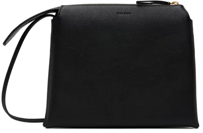 The Row Black Nu Mini Twin Calfskin Bag