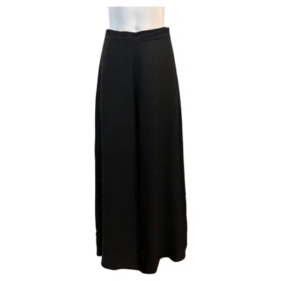 Pre-owned The Row Black Pants, Size 2