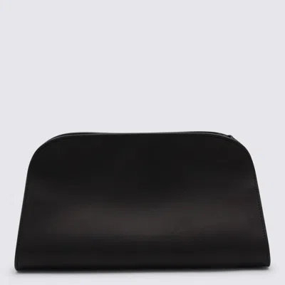 The Row Black Peggy Clutch