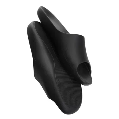 The Row Black Slippers