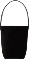 The Row Small N/s Park Black Tote Bag In Blk Black