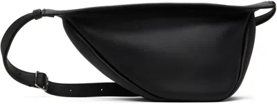 The Row Black Small Slouchy Banana Bag In Blpl Black Pld