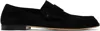 The Row Soft Suede Easy Loafers