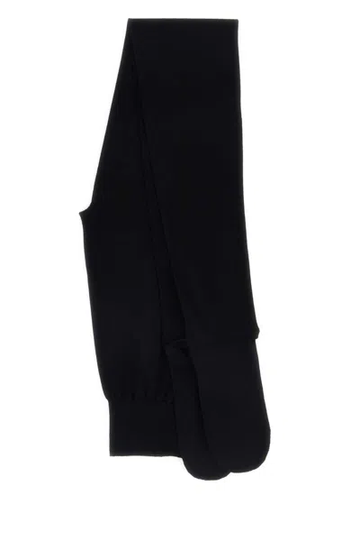 The Row Black Stretch Viscose Blend Collant