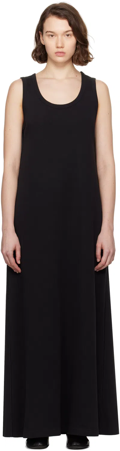 The Row Black Tetzi Maxi Dress
