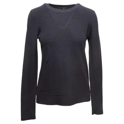 Pre-owned The Row Black  Silk & Cotton-blend Sweater