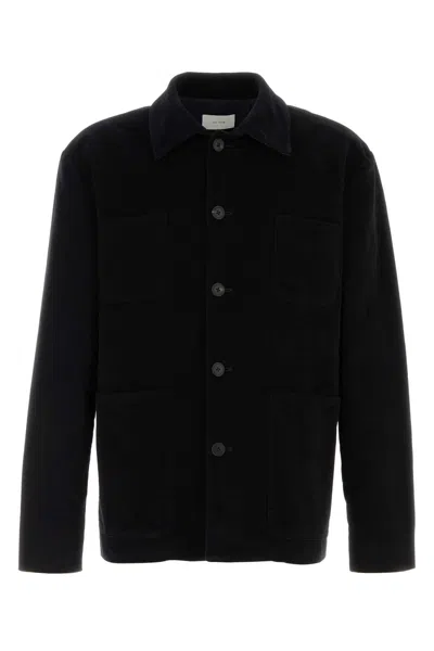 THE ROW BLACK VELVET KIAN BLAZER