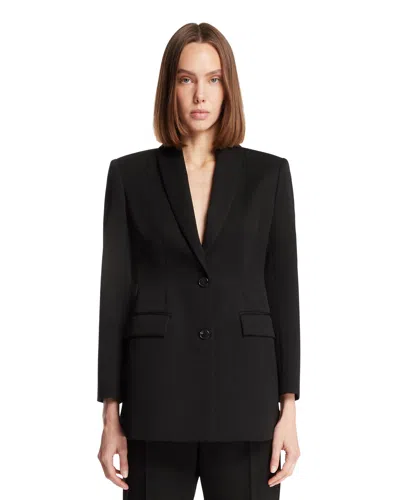 The Row Black Verity Wool Jacket