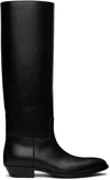 The Row Western Leather Knee-high Boots