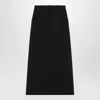 The Row Parma Stretch Virgin Wool Midi Skirt