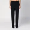 The Row Women's Wool Straight Trousers In Black